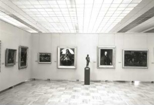 A. Feuerbach, H. von Marées : Dresden, Albertinum. Gemäldegalerie Neue Meister, A. Feuerbach, H. von Marées u. a. Raumaufnahme
