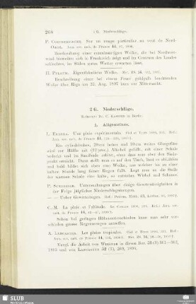 2 G. Niederschläge