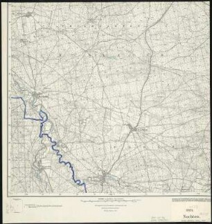 Meßtischblatt 2621 : Nochten, 1929 : Nochten. - Hrsg. 1889, einz. Nachtr. 1929. - 1:25000. - [Berlin]: Reichsamt für Landesaufnahme, 1929. - 1 Kt.