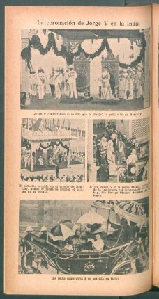 La coronación de Jorge V en la India - [Ilustración]