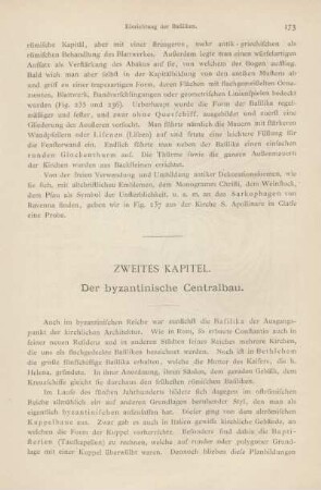 Zweites Kapitel. Der byzantinische Centralbau.