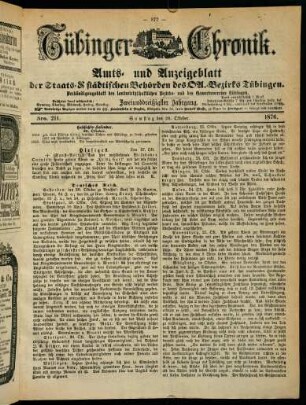 877-892, 28. Oktober (Nro. 211) - 31. Oktober (Nro. 213)