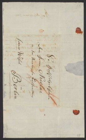 Brief an Friedrich Nicolai : 09.11.1779