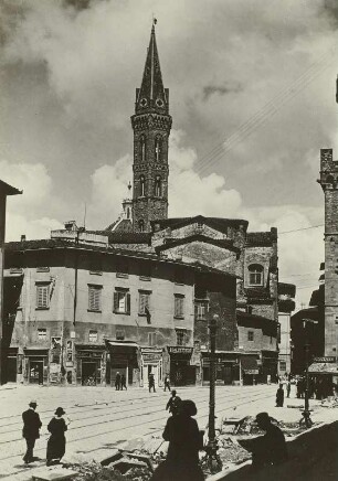 Florenz. Piazza San Firenze und Badia Fiorentina