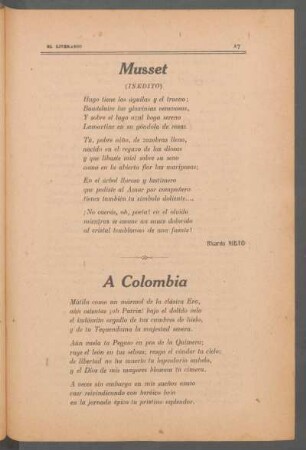 A Colombia