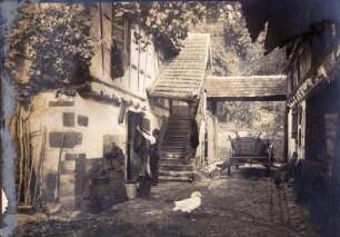 Fachwerk. Bauernhaus
