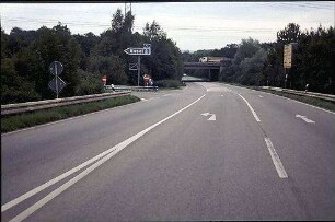 Teilknoten West von Westen