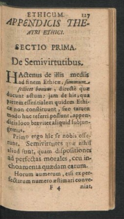 Ethicum Appendicis Theatri Ethici