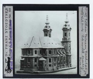 Bad Staffelstein, Wallfahrtskirche Vierzehnheiligen : Modell