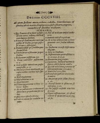 Decisio CCCXVIII. - Decisio CCCXXIII.