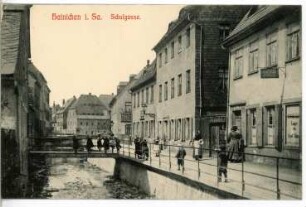 Hainichen. Schulgasse