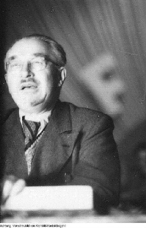 Leipzig. 3. Parlament der Freien Deutschen Jugend (FDJ), Otto Nuschke, Vorsitzender der CDU, Pfingsten 1949