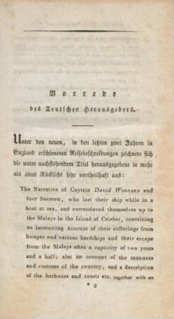 Vorrede des teutschen Herausgebers