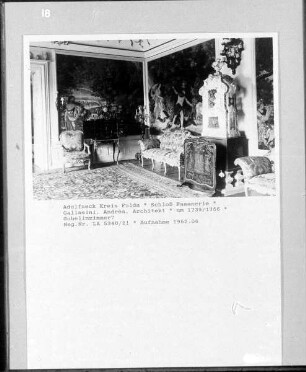 Schloss Fasanerie — Nordflügel — Gobelinzimmer?