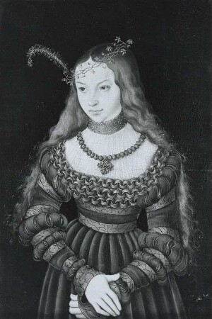 Prinzessin Sibylle von Cleve als Braut