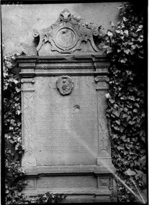 Heidelberg Peterskirche Grabstein (17. Jahrhundert)