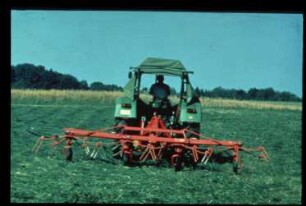 Fotografie: Futtererntetechnik, Werbegerät, Kreiselschwader
