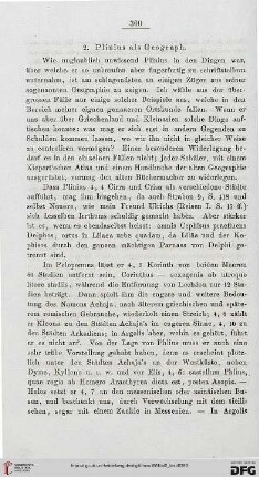2: Plinius als Geograph
