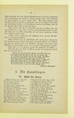 3. Die Karolinger