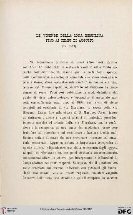 42: Le vicende della zona esquilina fino ai tempi di Augusto