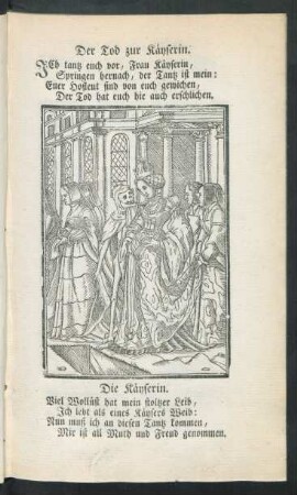 Der Tod zur Käyserin