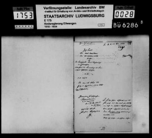 Verwendung des Vermögens der aufgelösten Zünfte, OA Neresheim