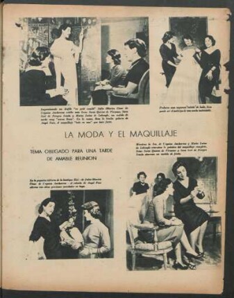 La moda y el maquillaje