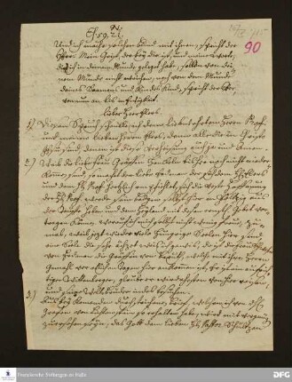 Brief von Heinrich XXIII. von Reuß-Lobenstein an Heinrich Julius Elers.
