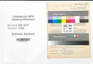 Entnazifizierung Bernhard Kollmann , geb. 12.07.1886 (Polizist)