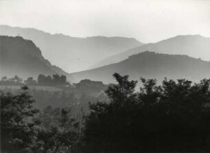 Die Simbruinischen Berge bei Tagliacozzo
