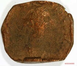 Römische Münze, Nominal As, Prägeherr Antoninus Pius für Diva Faustina I., Prägeort Rom, Original