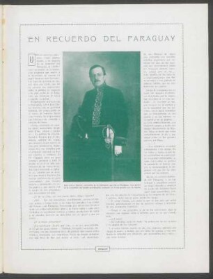 En recuerdo del Paraguay
