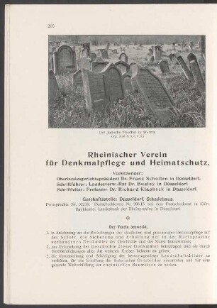 Rheinischer Verein für Denkmalpflege und Heimatschutz