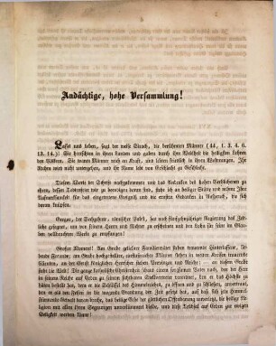 Trauerrede auf das Hinscheiden Sr. päbstlichen Heiligkeit Gregor XVI gehalten am 19 Jun. 1846 in der Domkirche zu Augsburg