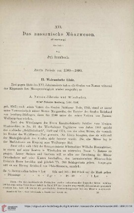 18: Das nassauische Münzwesen, [2]