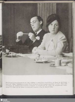 Prinzessin Juliana und Prinz Bernhard beim ersten gemeinsamen Besuch einer Sitzung des niederländischen Staatsrats