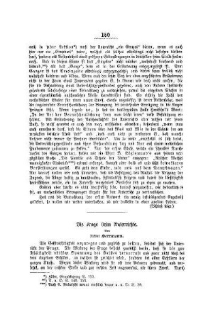 Die Frage beim Unterrichte