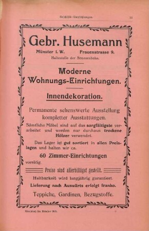 Geschäfts-Empfehlungen