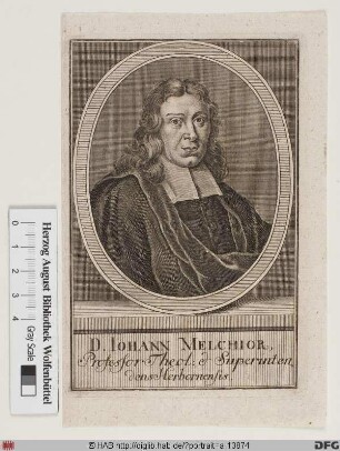 Bildnis Johann Melchior