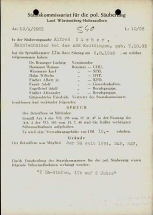 Zieher, Alfred