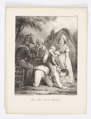 Jean Jean devenu audacieux, Blatt 2 der Folge "Album pour 1823"