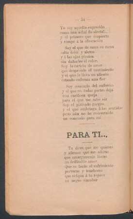 Para ti...