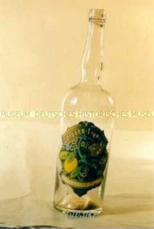 Likörflasche "Citronen-Liqueur"