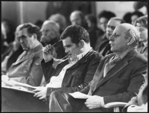 Konrad Wolf : Internationale Ordentliche Plenartagung der Akademie der Künste der DDR, Thema "Die Rolle der Künste in der Gesellschaft" vom 29. März 1978 - 1. April 1978 im Kulturpalast Dresden