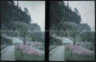 Im Garten der Villa Serbelloni in Bellagio am Comer See
