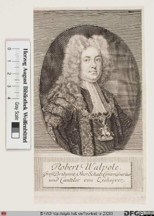 Bildnis Sir Robert Walpole (1742 1. Earl of Orford)