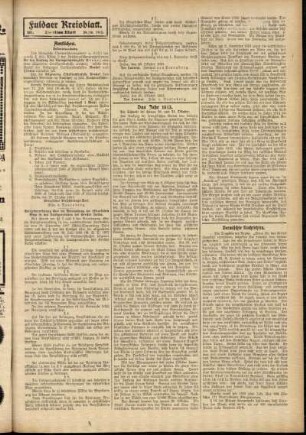 Zweite Ausgabe vom Mittwoch, den 29. Oktober 1913.