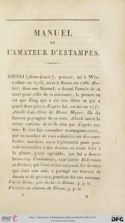 Manuel de l'amateur d'estampes