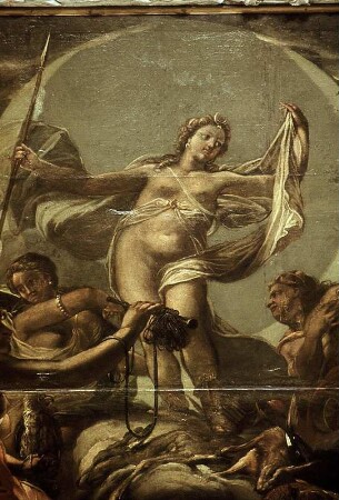 Nördliches Bild: Diana mit Gefolge