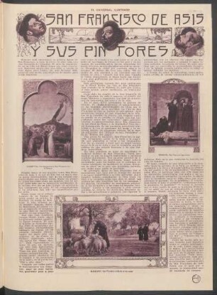 San Francisco de Asís y sus pintores